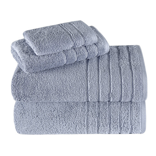 Charlton Home® Shantae Turkish Cotton Ribbed Bath Towels & Reviews